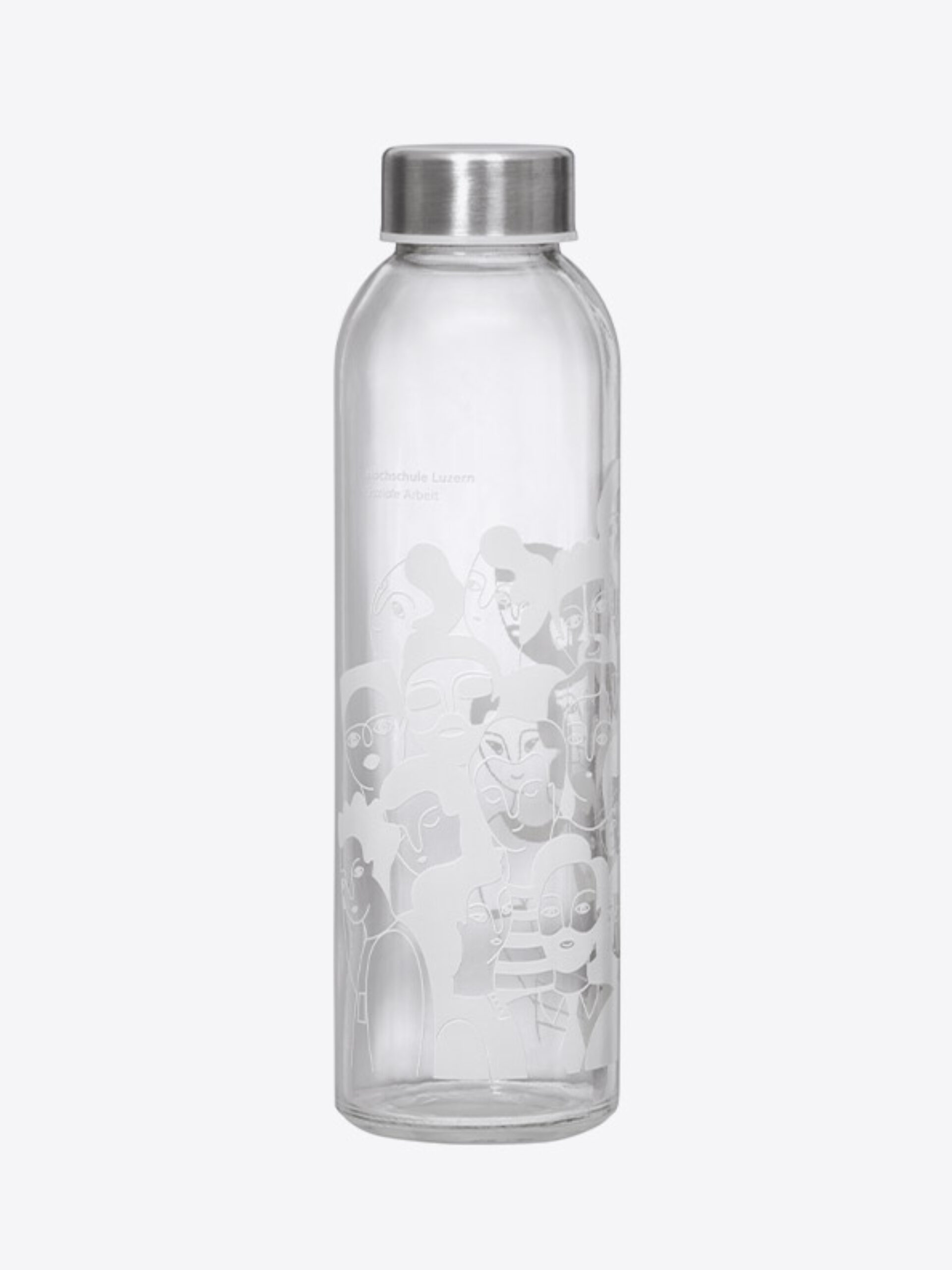 Referenz faltbare Trinkflasche mit Logo