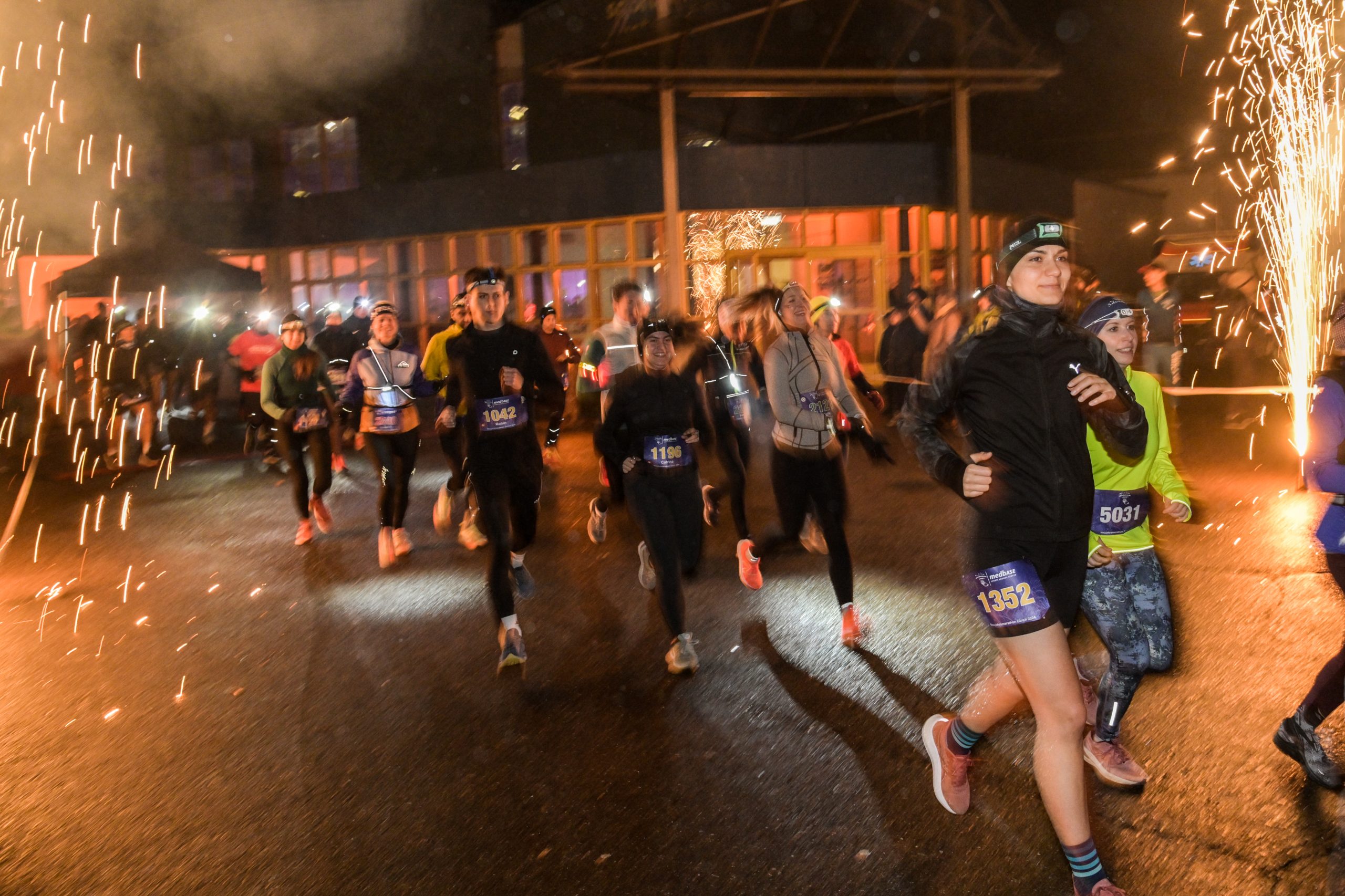 Neujahrsmarathon Zuerich - by alphafoto